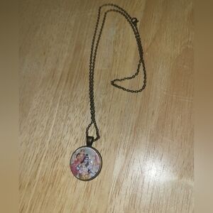 Shiva Parvati and Ganesha Amulet Pendant Necklace